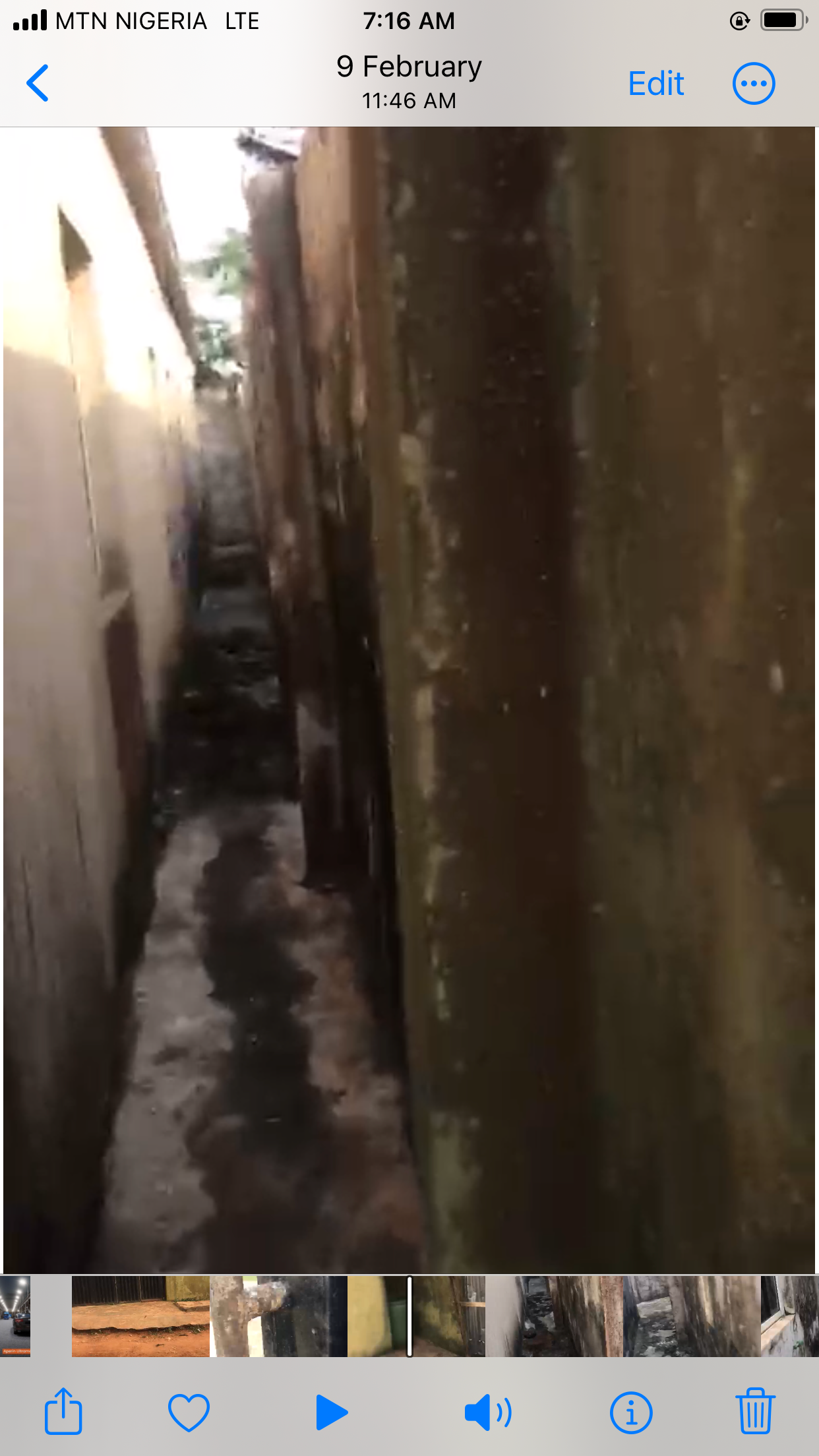 Side of the building 