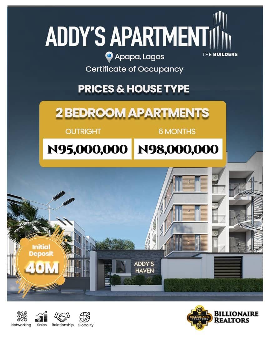 2 Bedroom Apartment at Addy&am...