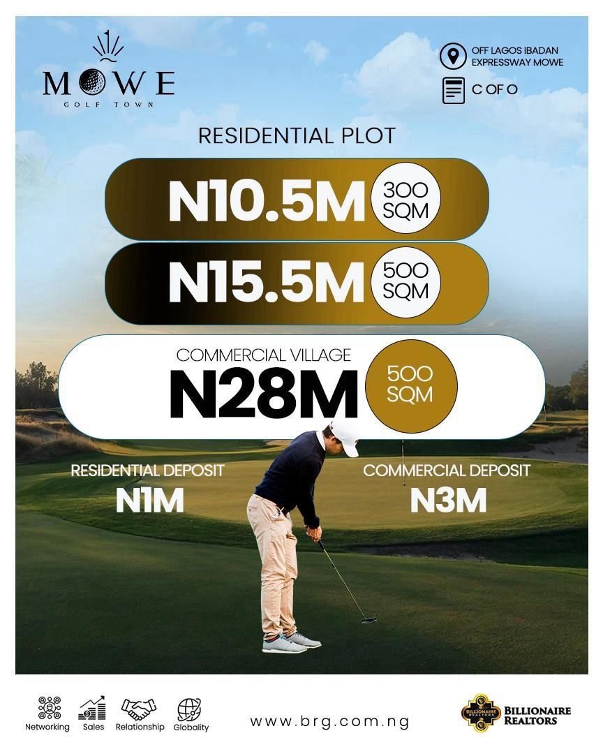 Lake front plot as Mowe Gold t...